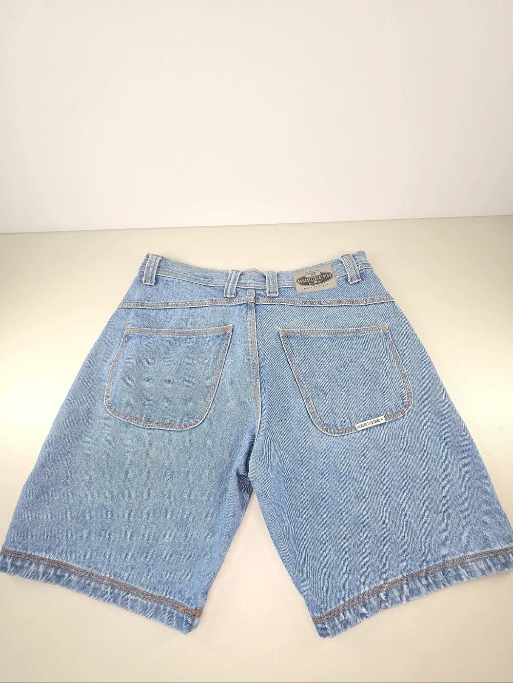 Vintage Acme Bilt Clothing USA Denim Shorts Skate Baggy Jean Shorts Jorts 34W XL